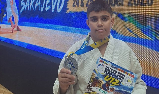 Yiğit Akbulut'tan judoda Balkan ikinciliği