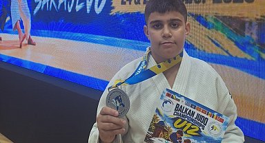 Yiğit Akbulut'tan judoda Balkan ikinciliği