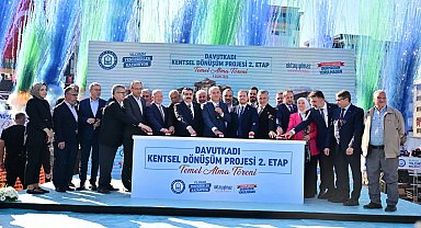 Yıldırım Davutkadı 'kentsel dönüşüm'de 2. etaba temel... İlk etapta teslimatlar Kasım'da