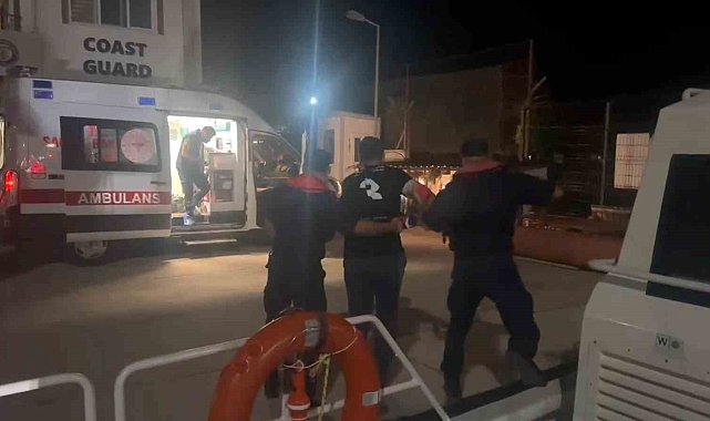 Yolcu gemisinde yaralanan vatandaş denizden tahliye edildi