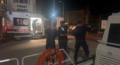 Yolcu gemisinde yaralanan vatandaş denizden tahliye edildi