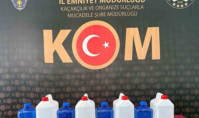 Yozgat'ta 30 litre kaçak etil alkol ele geçirildi