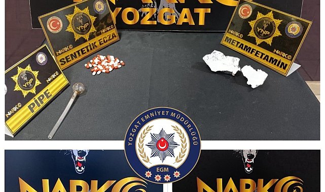 Yozgat'ta 430 adet sentetik ecza ele geçirildi