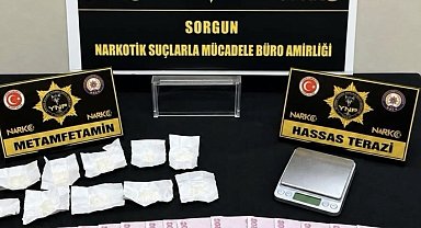 Yozgat'ta uyuşturucu operasyonunda 1 kişi tutuklandı
