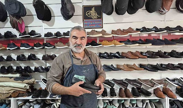 Yozgatlı kunduracı Ali Şahin: "Amacımız sanatımızı yaşatmak"