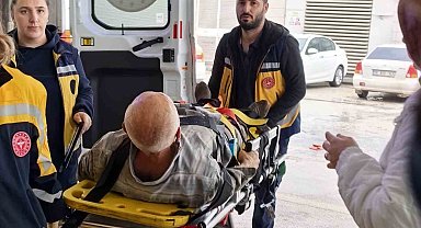 Yük asansörü düştü: 1 yaralı