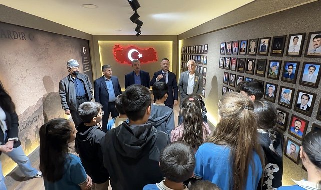 Yüksekovalı gaziler öğrencilerle bir araya geldi