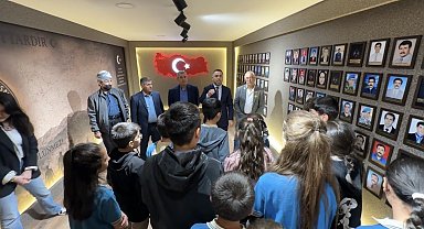 Yüksekovalı gaziler öğrencilerle bir araya geldi