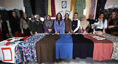 Yunusemre'de 93 kadının emeği sergide hayat buldu