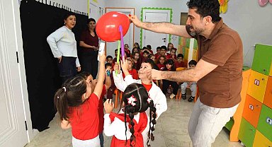 Yunusemre'de miniklere ağız ve diş sağlığı eğitimleri sürüyor