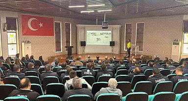 Zabıta ve şoförlere trafik güvenliği eğitimi