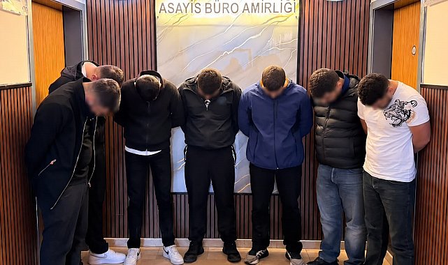 Zeytinburnu'nda silahlı olaylara operasyon: 6 şüpheli yakalandı