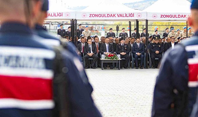 Zonguldak'ta Çaydeğirmeni Jandarma Karakolu yeni hizmet binası törenle açıldı