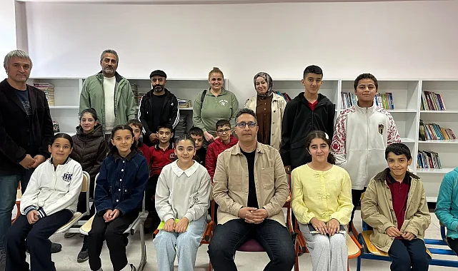 Yazar Ali İpek Mardinli öğrencilerle buluştu